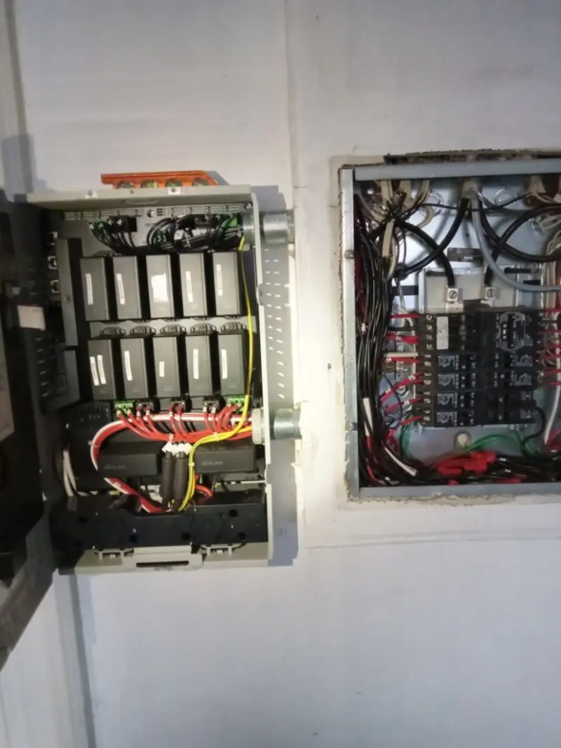 Electrical panel upgrade completed for Electrical Inspection in Jacinto City